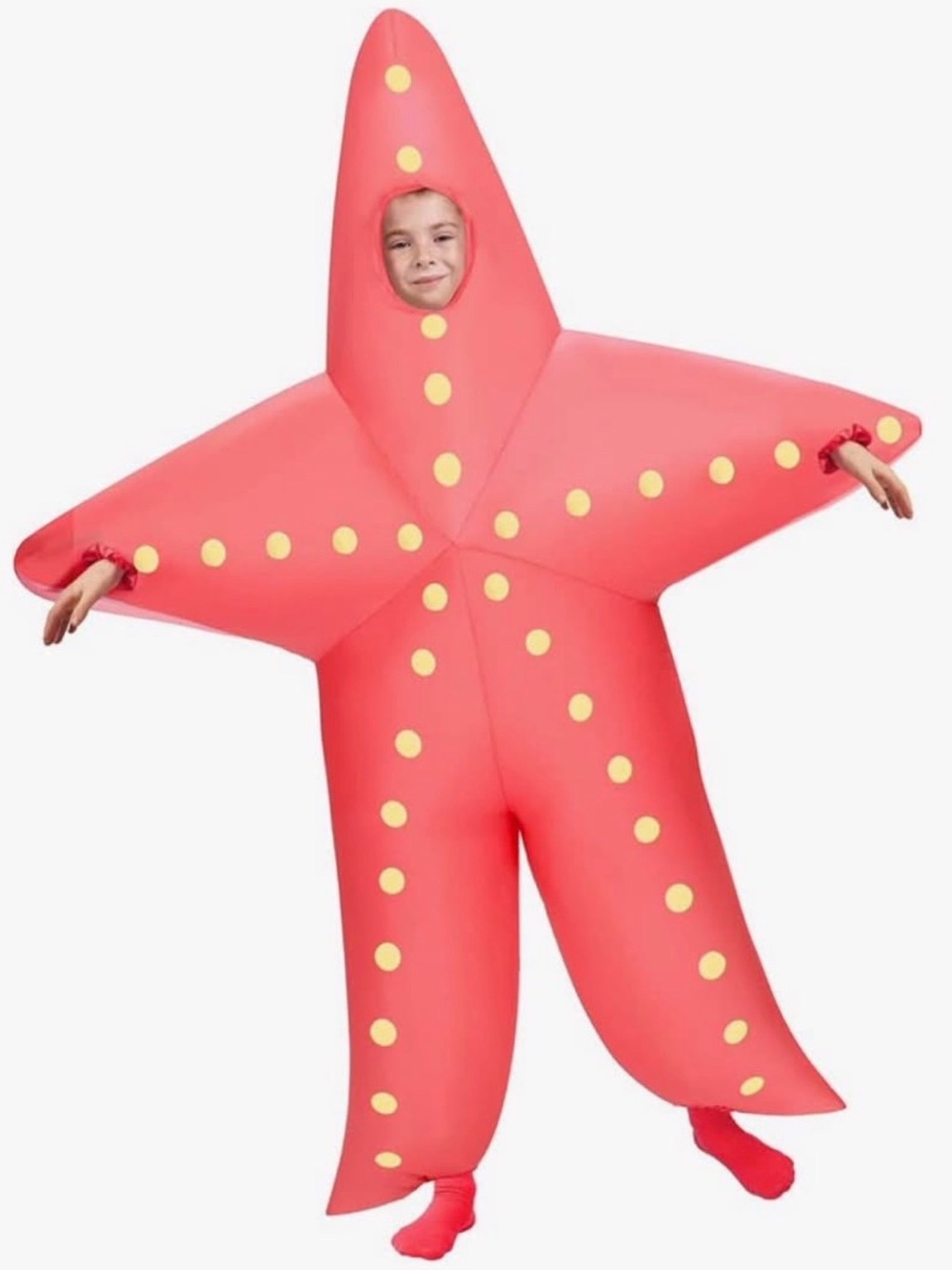 Kids Halloween Inflatable Starfish Costume age 7-10